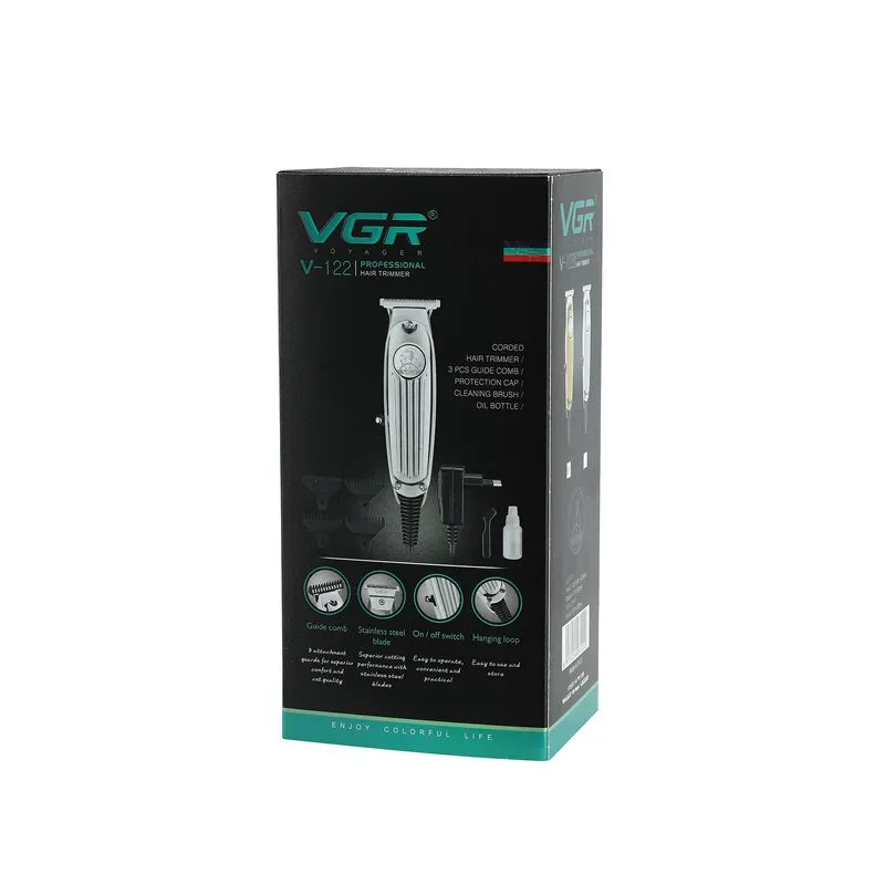 ماشین اصلاح موی سر و صورت وی جی ار مدل V-122 - تصویر 6