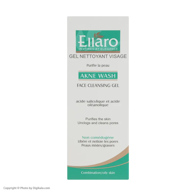 ژل شستشو صورت الارو مدل Akne Wash تحت لیسانس حجم 150 میلی لیتر - تصویر 3