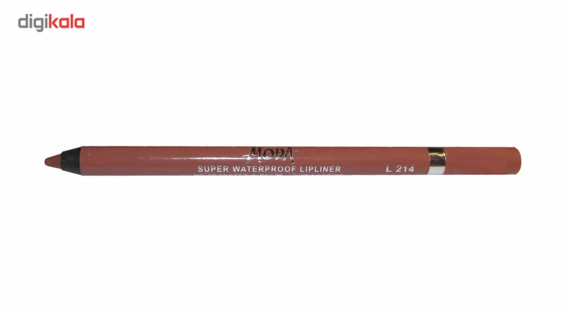 مداد لب مودا مدل super waterproof lipliner شماره L214 - تصویر 2