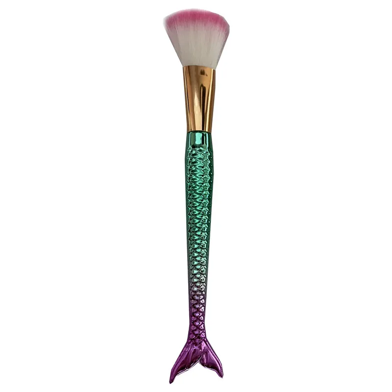 ست برس آرایشی طرح پری دریایی کد MJ10 مجموعه 4 عددی - تصویر 3