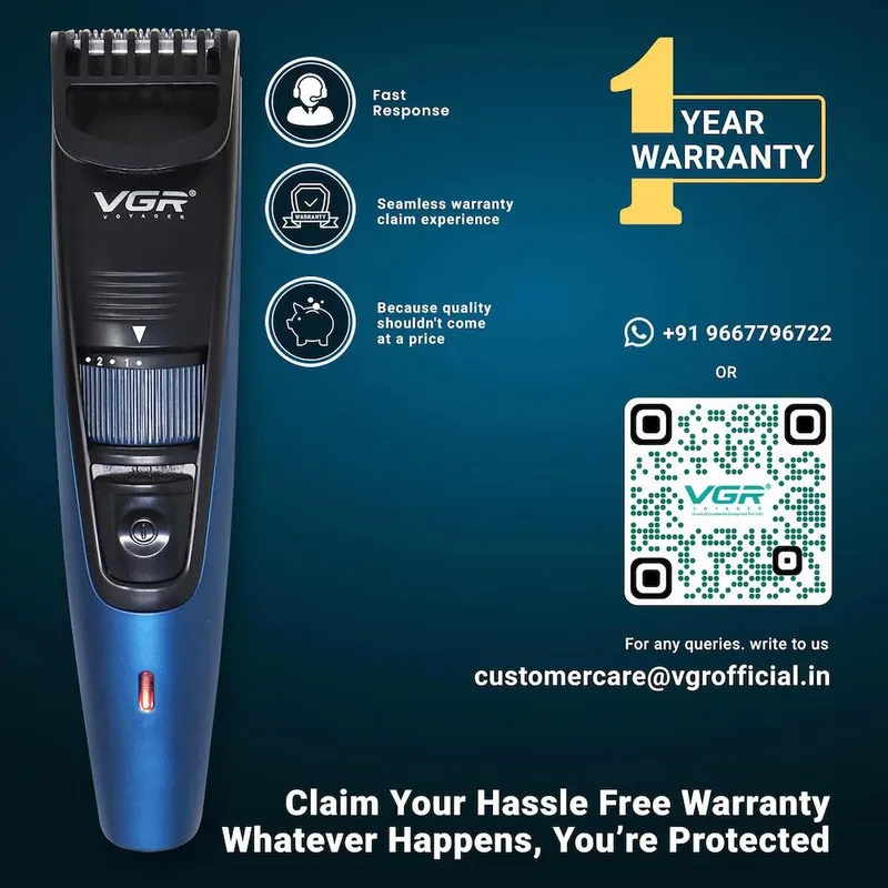 ماشین اصلاح موی سر و صورت وی جی ار مدل V_052 - تصویر 2