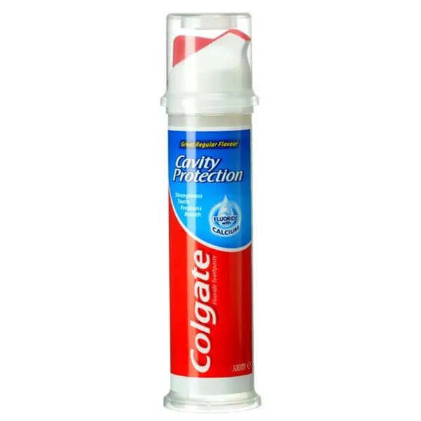 خمیر دندان کلگیت مدل protection caries cavity حجم 100 میلی لیتر - تصویر 2