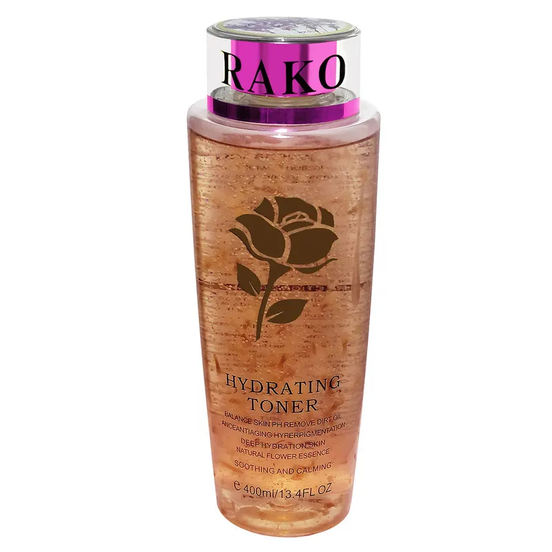 تونر پاک کننده آرایش صورت راکو مدل Lavender حجم 400 میلی لیتر