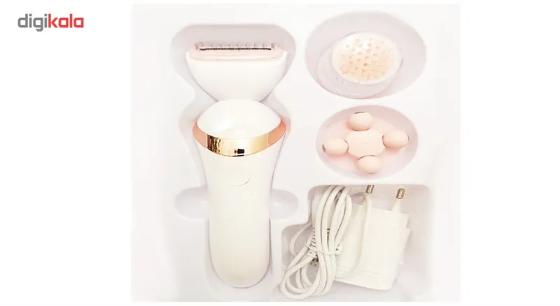 فیس براش و برس پاکسازی 3 کاره صورت روزیا مدل HB6008 - تصویر 2