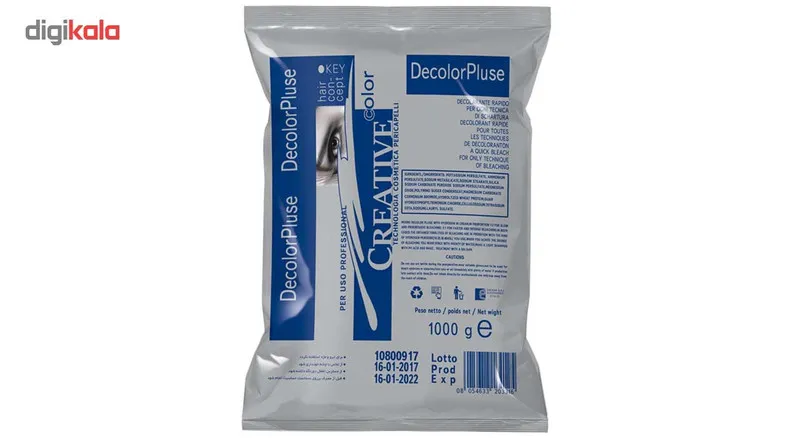 پودر دکلره کریتیو مدل DecolorPlus مقدار 1000 گرم - تصویر 2