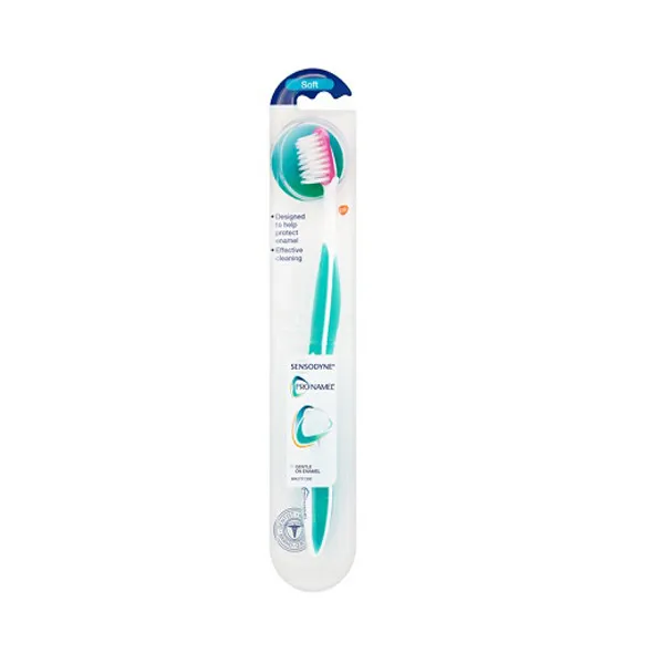 مسواک سنسوداین مدل GENTEL ENAMEL با برس نرم - تصویر 2