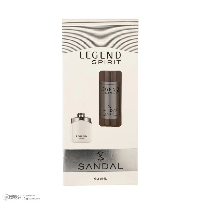 عطر جیبی مردانه صندل مدل LEGEND SPIRIT با رایحه شیرین و تند حجم 25 میلی‌لیتر - تصویر 6
