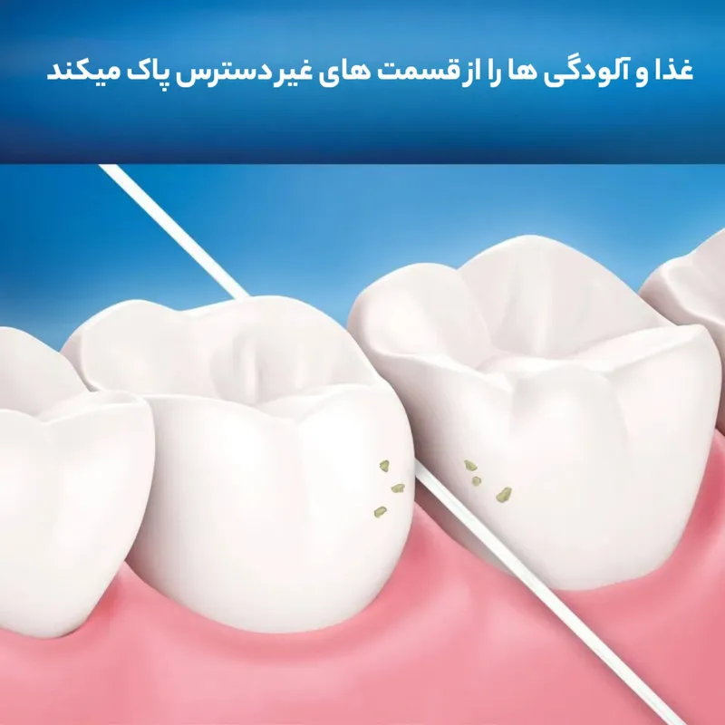 نخ دندان اورال-بی سری pro-expert مدل cool mint - تصویر 6