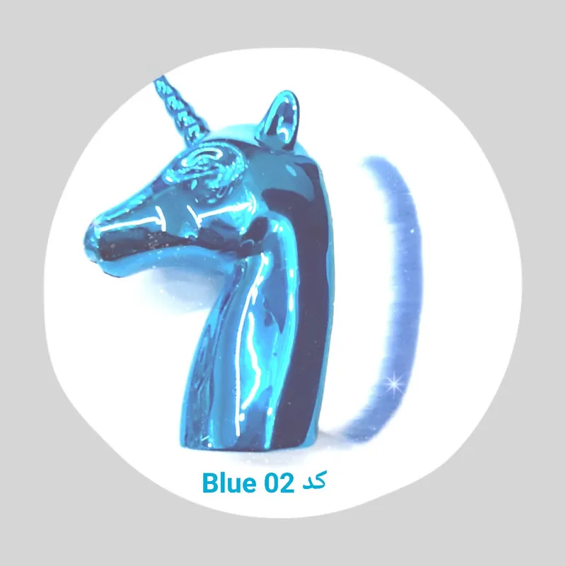 برس ناخن مدل یونیکورن کد Green01 - تصویر 5