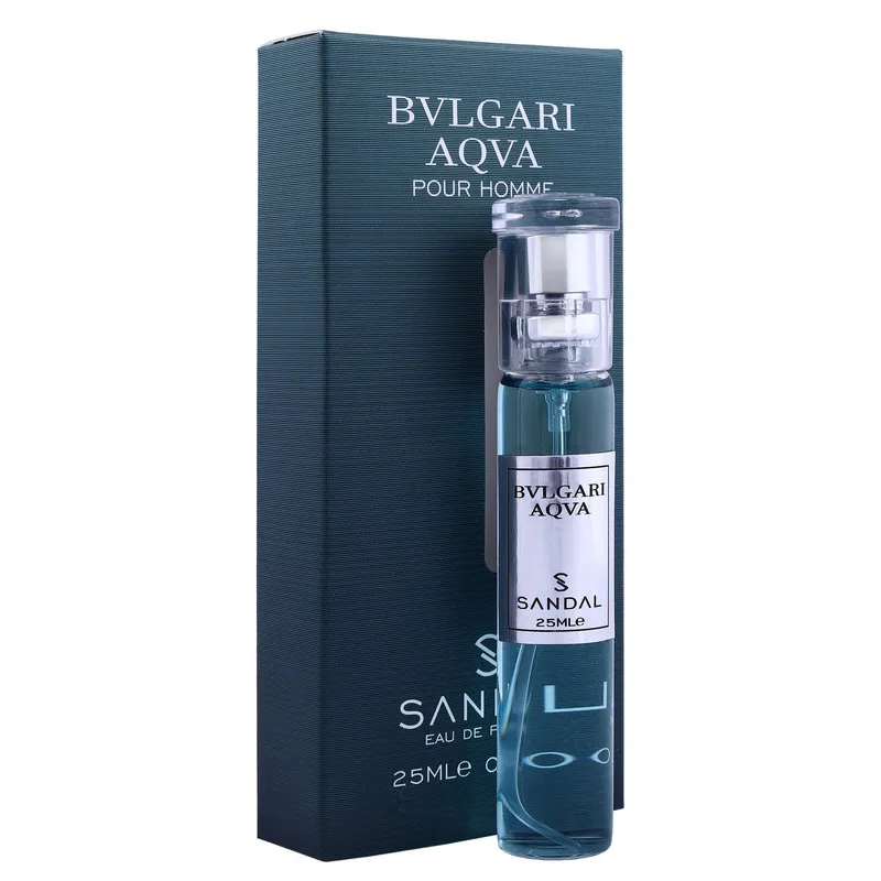 عطرجیبی مردانه صندل مدل بولگاری آکوا حجم 25 میلی لیتر - تصویر 2