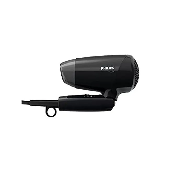 سشوار مسافرتی 1200 وات فیلیپس مدل BHC010، موتور DC، وزن 340 گرم، دارای سری متمرکزکننده پهن، با دسته ارگونومیک - تصویر 3
