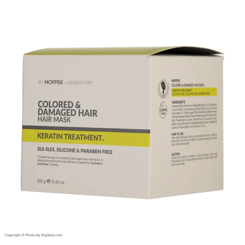 ماسک مو موپک مدل keratin treatment حجم 300 میلی لیتر - تصویر 5