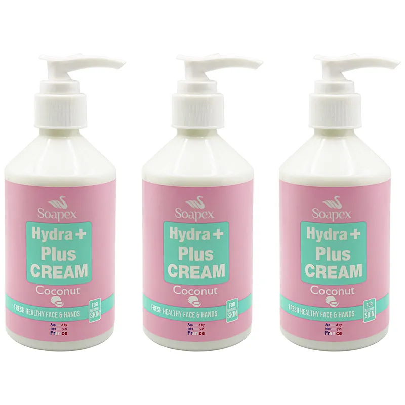 کرم آبرسان و مرطوب کننده سوپکس مدل Coconut حجم 250 میلی لیتر مجموعه 3 عددی - تصویر 2