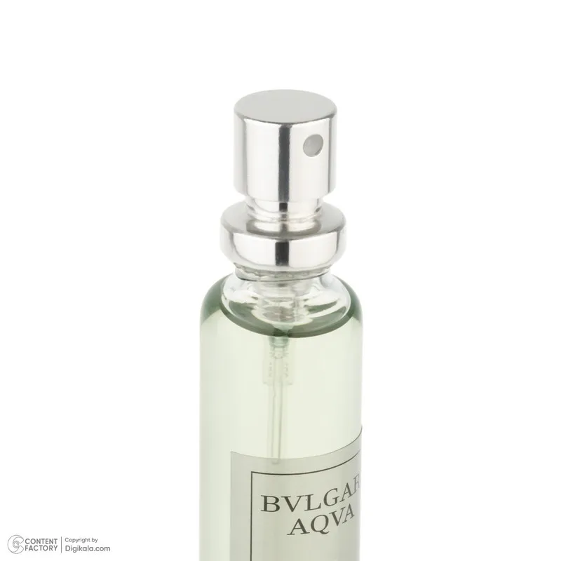 عطر جیبی مردانه صندل مدل BVLGARI AQVA با رایحه تلخ، خنک حجم 25 میلیلیتر