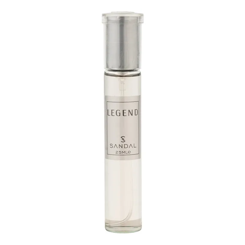 عطر جیبی مردانه صندل مدل LEGEND با رایحه شیرین، خنک حجم 25 میلیلیتر - تصویر 2
