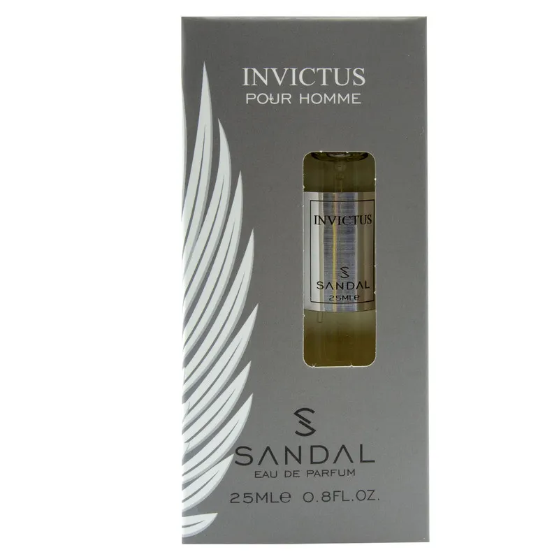 عطر جیبی مردانه صندل مدل INVICTUS حجم 25 میلی لیتر - تصویر 2