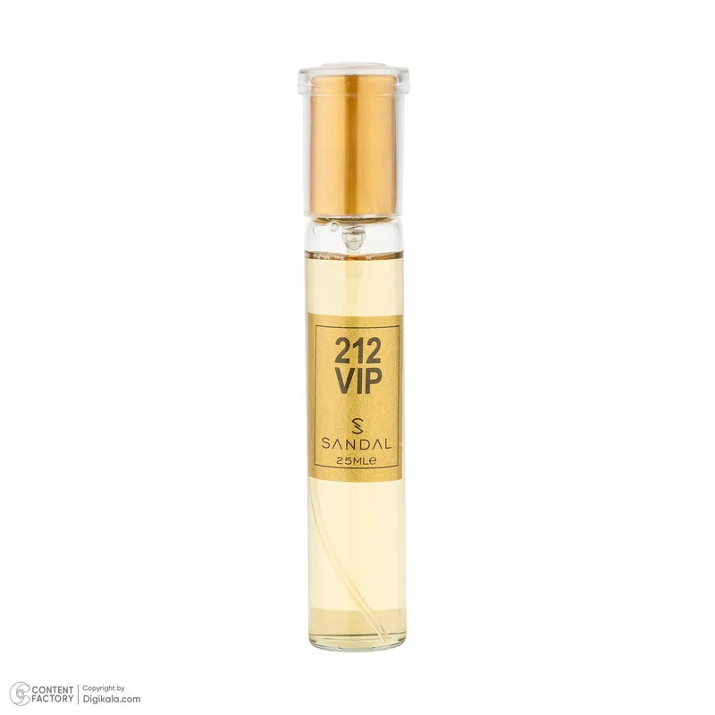 عطر جیبی زنانه صندل مدل 212 VIP WOMEN با رایحه شیرین و گرم حجم 25 میلی‌لیتر - تصویر 4