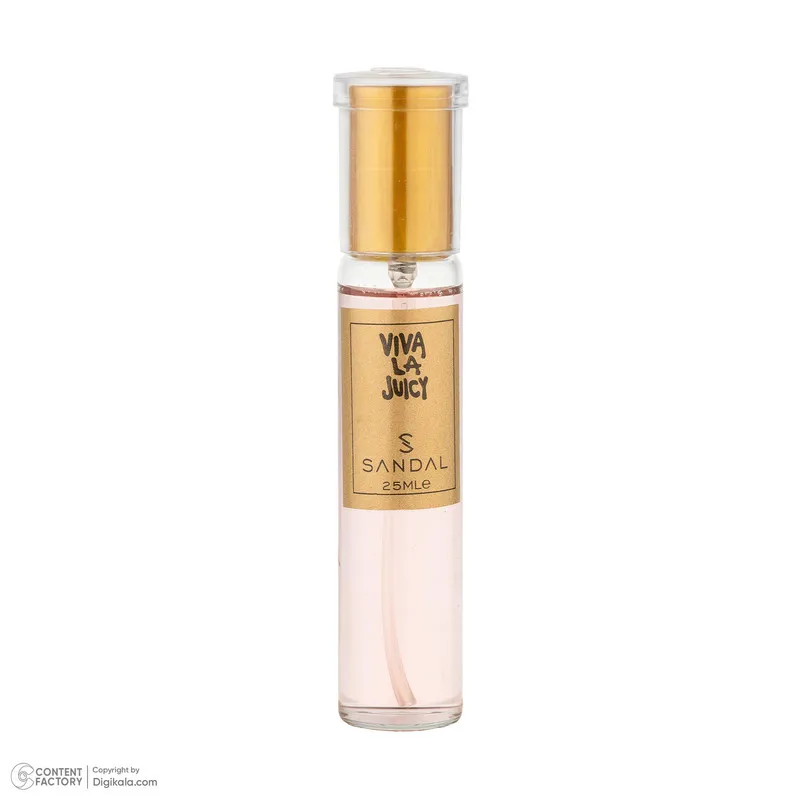 عطر جیبی زنانه صندل مدل VIVALA JUICY با رایحه شیرین و خنک حجم 25 میلیلیتر - تصویر 4