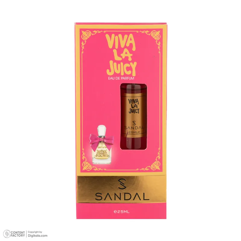 عطر جیبی زنانه صندل مدل VIVALA JUICY با رایحه شیرین و خنک حجم 25 میلیلیتر - تصویر 6