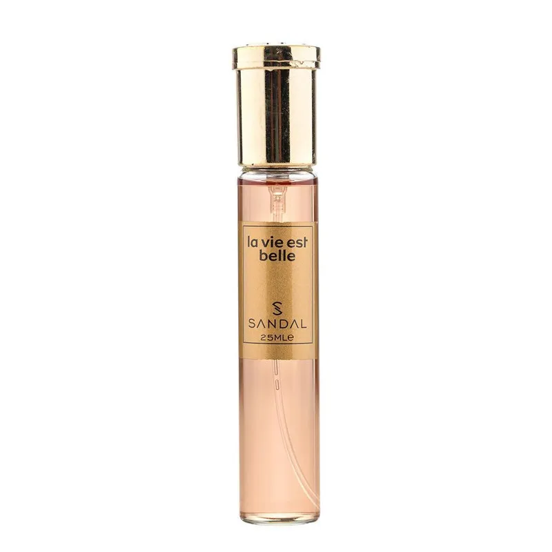 عطر جیبی زنانه صندل مدل la vie est belle حجم 25 میلی لیتر - تصویر 2