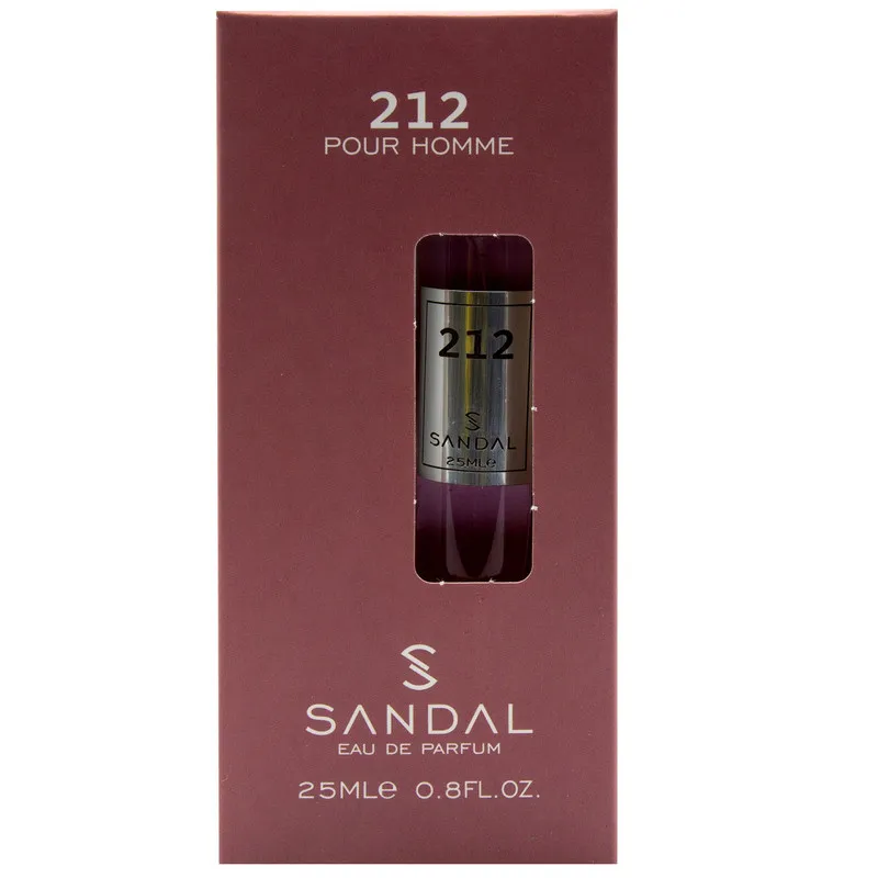 عطر جیبی مردانه صندل مدل 212 حجم 25 میلی لیتر - تصویر 2