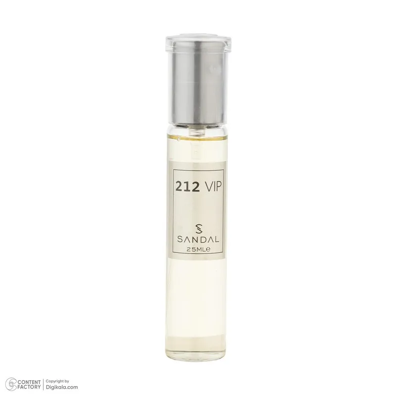 عطر جیبی مردانه صندل مدل 212vip با رایحه تند و خنک حجم 25 میلیلیتر - تصویر 4