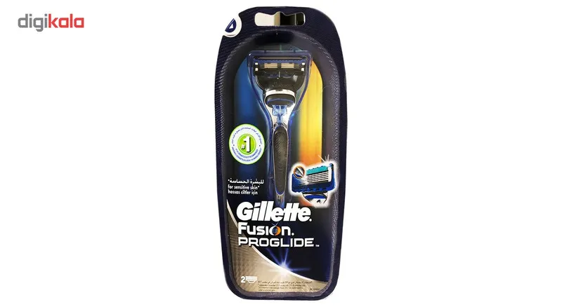 خود تراش ژیلت مدل Fusion Proglide-2 - تصویر 2