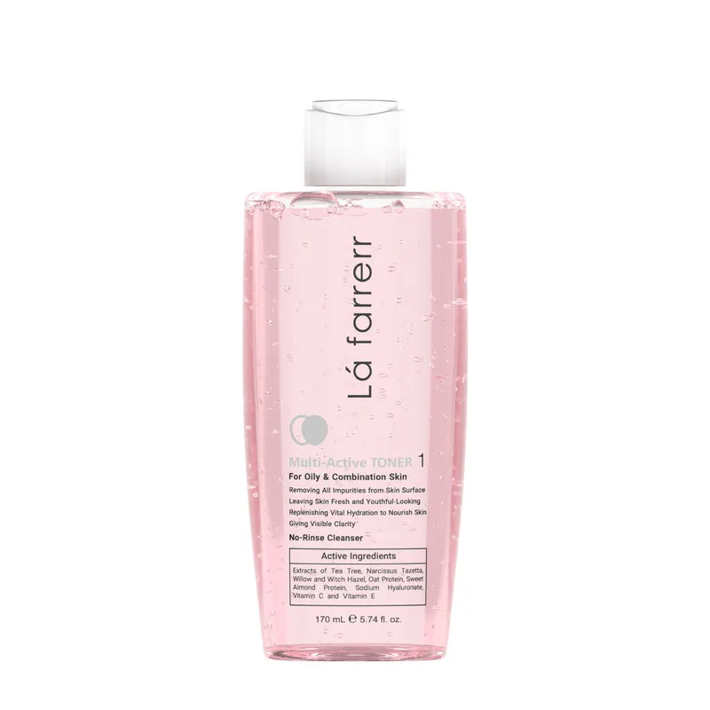 تونر پاک کننده صورت لافارر مدل Multiactive Toner1 حجم 170 میلی لیتر به همراه تونر پاک کننده صورت لافارر مدل Multiactive Toner2 - تصویر 2