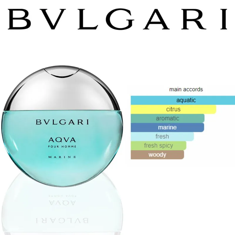 ادو تویلت مردانه بولگاری مدل Aqva Pour Homme Marine حجم 100 میلی لیتر - تصویر 3