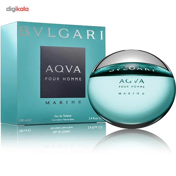 ادو تویلت مردانه بولگاری مدل Aqva Pour Homme Marine حجم 100 میلی لیتر - تصویر 4