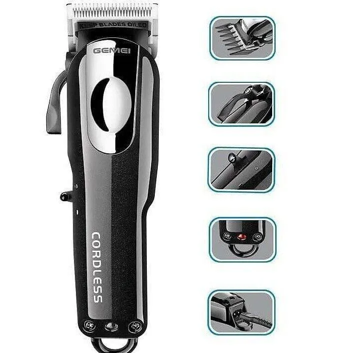 ماشین اصلاح موی سر و صورت جیمی مدل 805 CORDLESS GM - تصویر 2