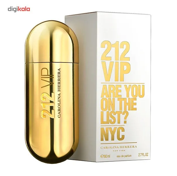 ادو پرفیوم زنانه کارولینا هررا مدل 212 VIP حجم 80 میلی لیتر - تصویر 3