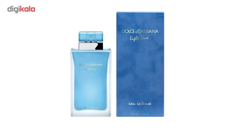ادو پرفیوم زنانه دولچه گابانا مدل Light Blue Eau Intense حجم 100 میلی لیتر - تصویر 3