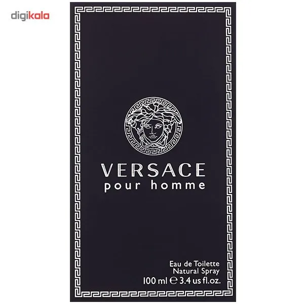 ادو تویلت مردانه ورساچه مدل Pour Homme حجم 100 میلی لیتر - تصویر 4