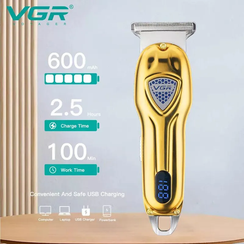 ماشین اصلاح موی سر و صورت وی جی ار مدل V-902 - تصویر 3