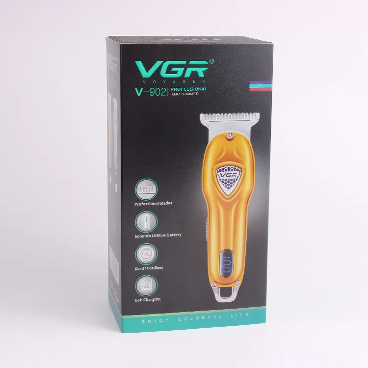 ماشین اصلاح موی سر و صورت وی جی ار مدل V-902 - تصویر 5