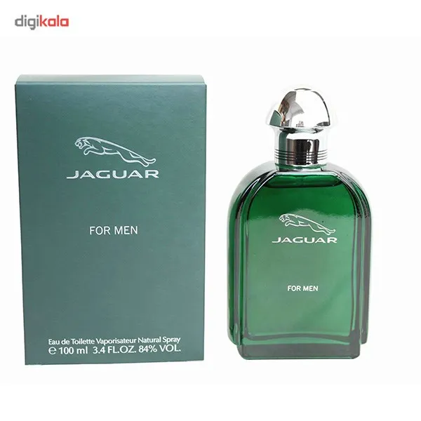 ادو تویلت مردانه جگوار مدل Green حجم 100 میلی لیتر - تصویر 3