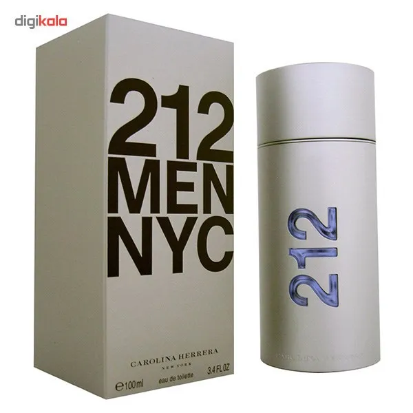 ادو تویلت مردانه کارولینا هررا مدل Men NYC 212 حجم 100 میلی لیتر - تصویر 3