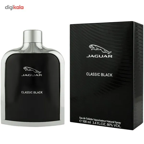 ادو تویلت مردانه جگوار مدل Classic Black حجم 100 میلی لیتر - تصویر 2
