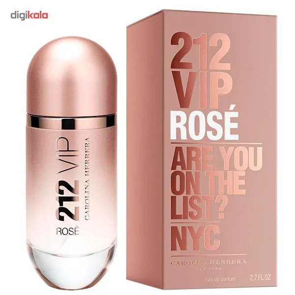 ادو پرفیوم زنانه کارولینا هررا مدل 212VIP Rose حجم 80 میلی لیتر - تصویر 4