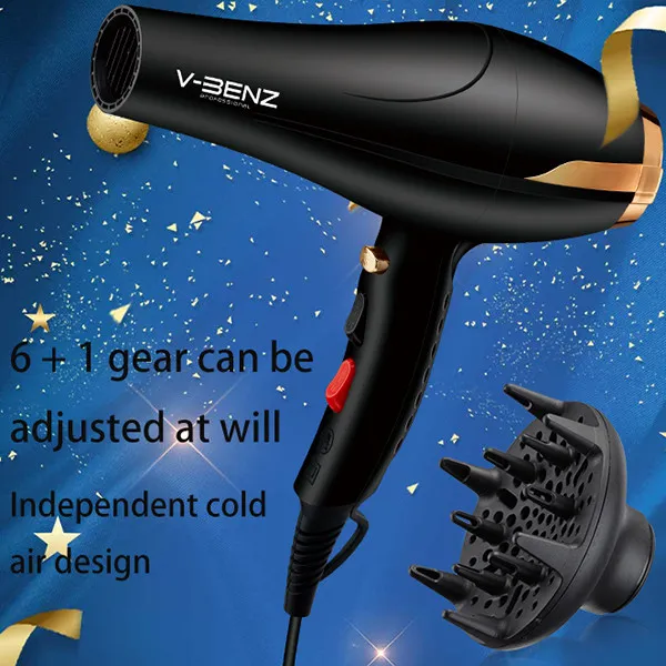 سشوار حرفه ای وی بنز مدل King-8500 - تصویر 2