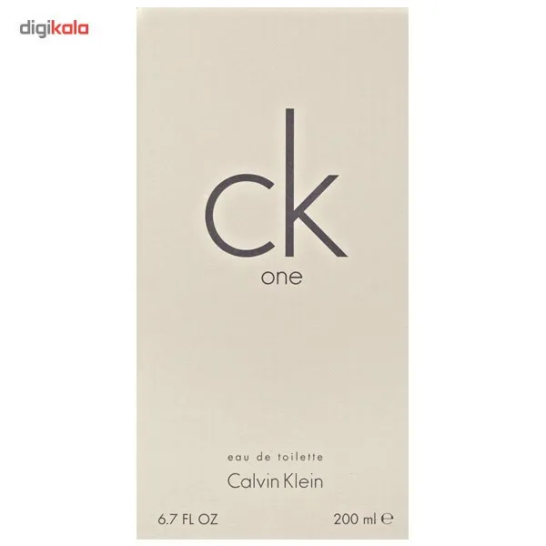 ادو تویلت مردانه کلوین کلاین CK One حجم 200ml - تصویر 4