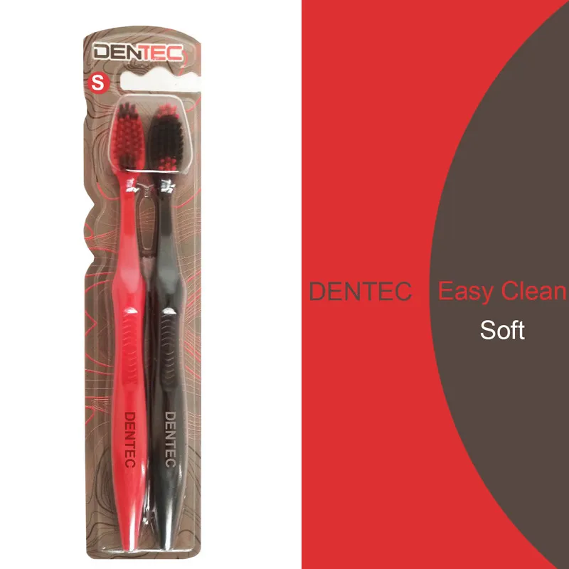 مسواک دن تک مدل Easy Clean با برس خیلی نرم مجموعه 2 عددی - تصویر 4