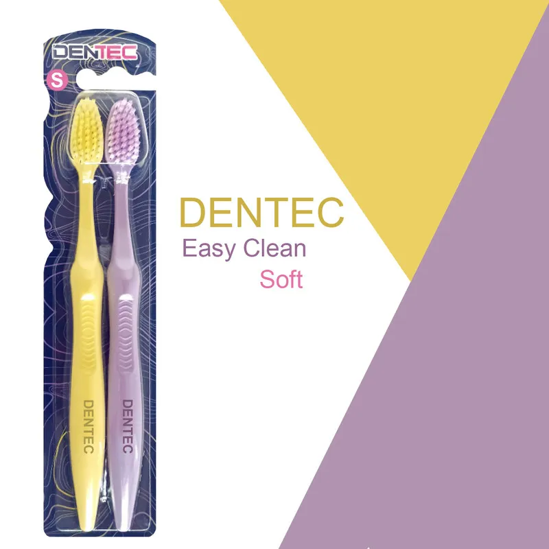 مسواک دن تک مدل Easy Clean با برس خیلی نرم مجموعه 2 عددی - تصویر 5