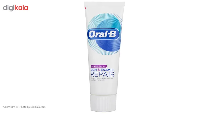خمیر دندان اورال بی سری Gum And Enamel Repair مدل Gentle Clean حجم 75 میلی لیتر - تصویر 2