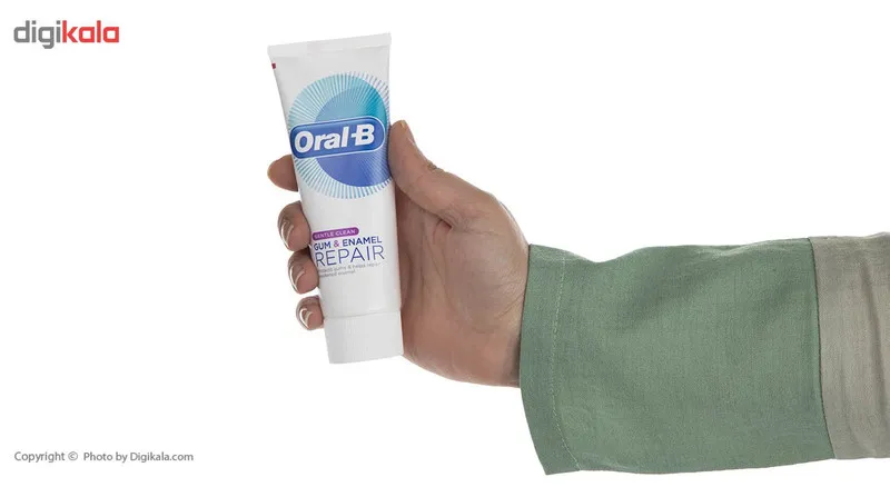 خمیر دندان اورال بی سری Gum And Enamel Repair مدل Gentle Clean حجم 75 میلی لیتر - تصویر 3