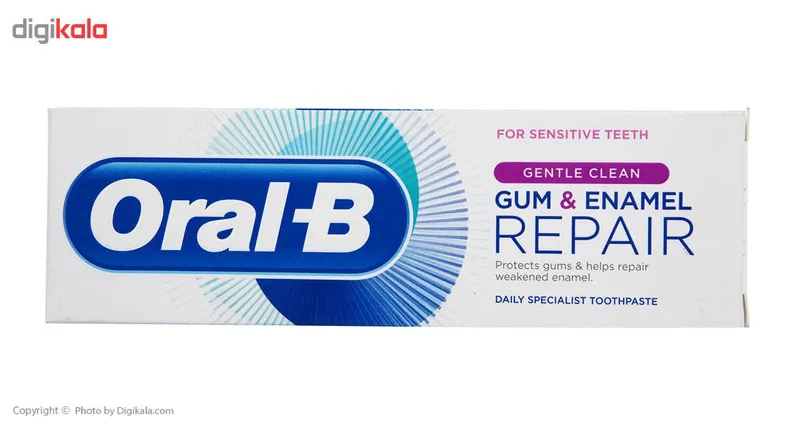خمیر دندان اورال بی سری Gum And Enamel Repair مدل Gentle Clean حجم 75 میلی لیتر - تصویر 5