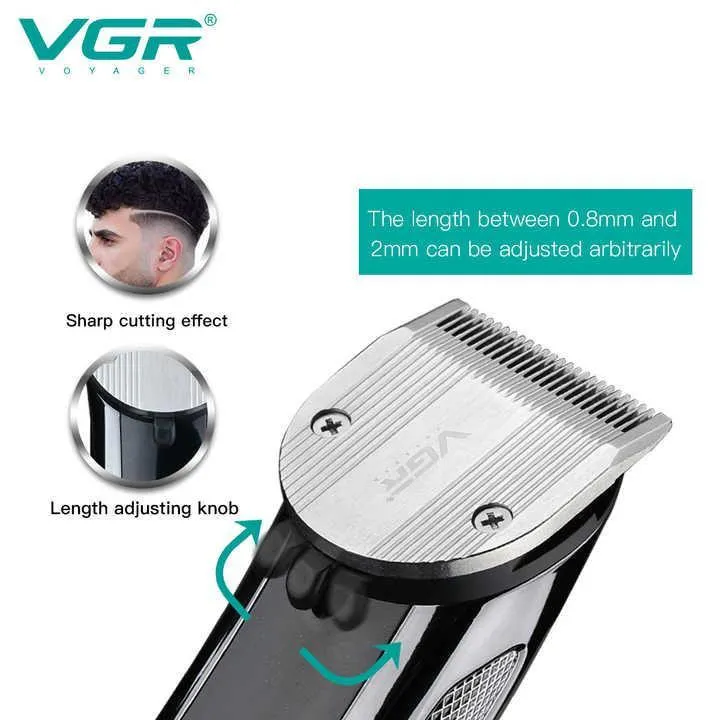 ماشین اصلاح موی سر و صورت وی جی ار مدل V-288 - تصویر 6