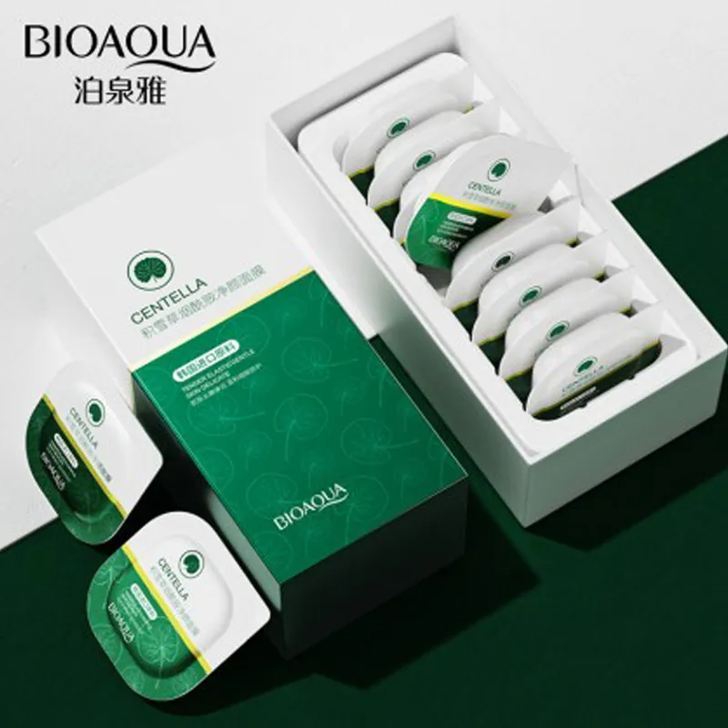 ماسک صورت بایو آکوا مدل CENTELLA وزن 7.5 گرم مجموعه 8 عددی - تصویر 3