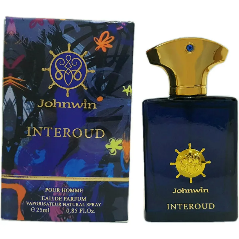 عطر جیبی مردانه جانوین مدل آمواج اینترلود کد 851 حجم 25 میلی لیتر - تصویر 2